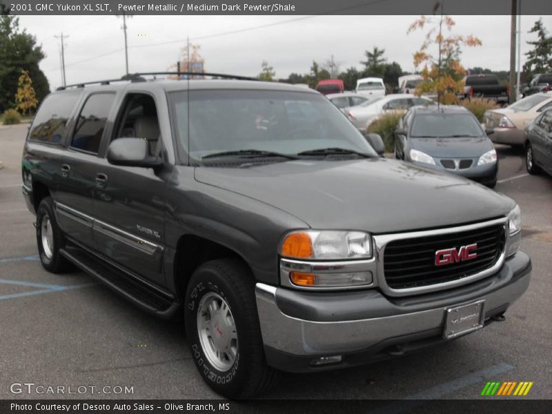 Pewter Metallic / Medium Dark Pewter/Shale 2001 GMC Yukon XL SLT