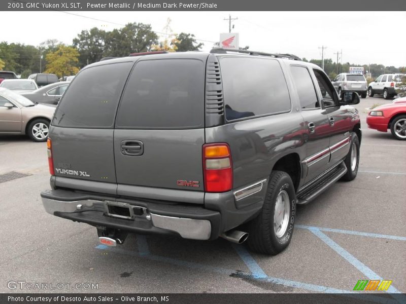 Pewter Metallic / Medium Dark Pewter/Shale 2001 GMC Yukon XL SLT