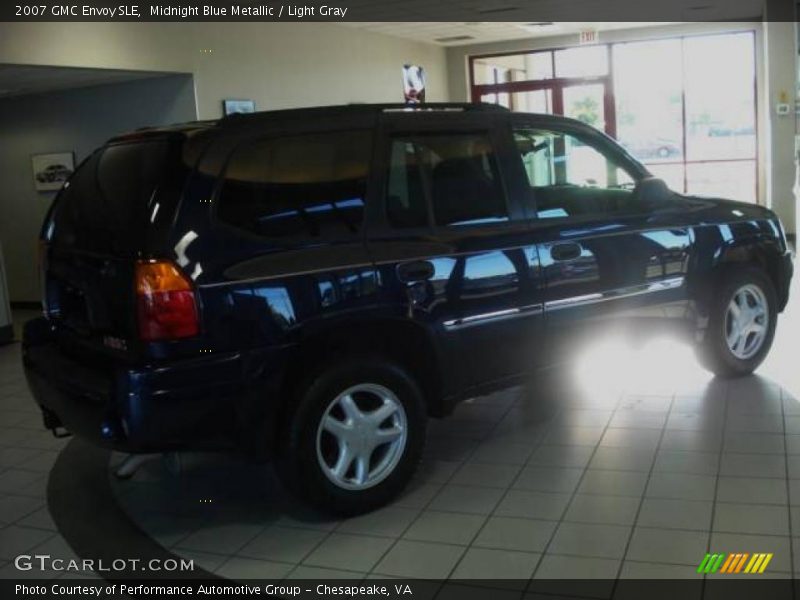 Midnight Blue Metallic / Light Gray 2007 GMC Envoy SLE