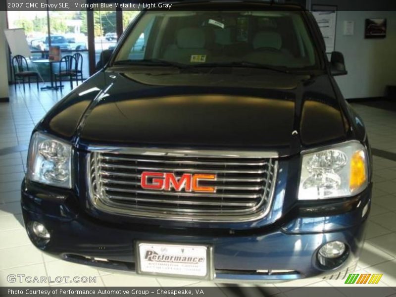 Midnight Blue Metallic / Light Gray 2007 GMC Envoy SLE