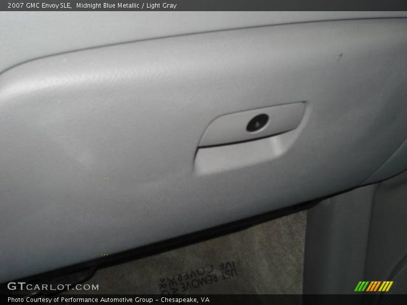 Midnight Blue Metallic / Light Gray 2007 GMC Envoy SLE