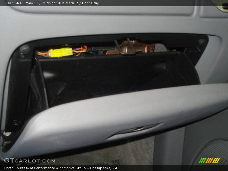 Midnight Blue Metallic / Light Gray 2007 GMC Envoy SLE