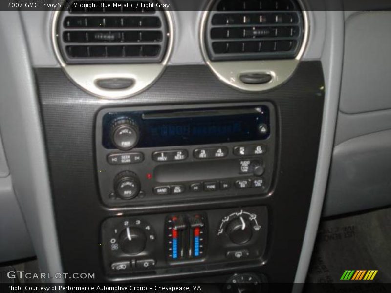 Midnight Blue Metallic / Light Gray 2007 GMC Envoy SLE