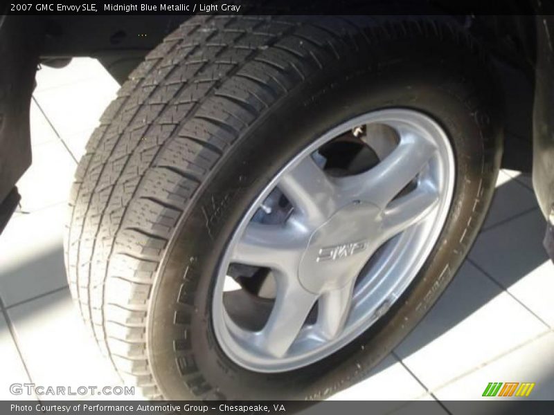 Midnight Blue Metallic / Light Gray 2007 GMC Envoy SLE