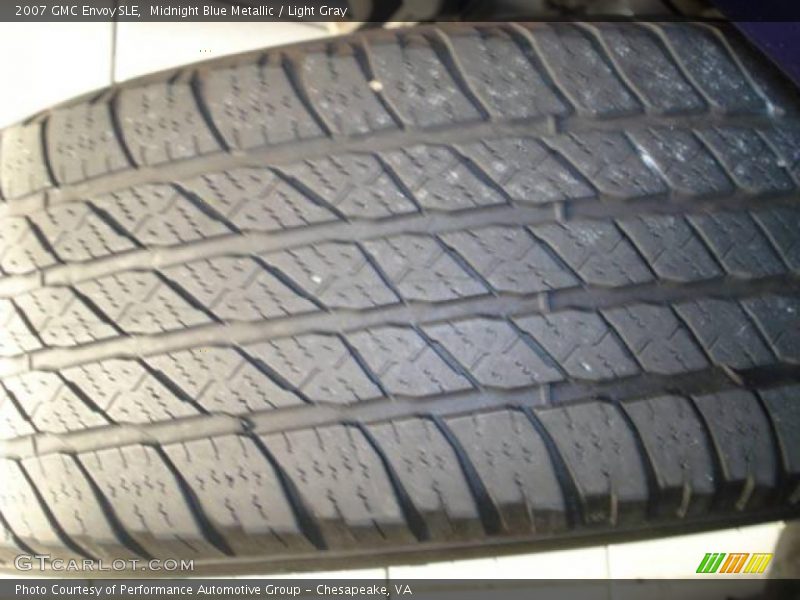Midnight Blue Metallic / Light Gray 2007 GMC Envoy SLE