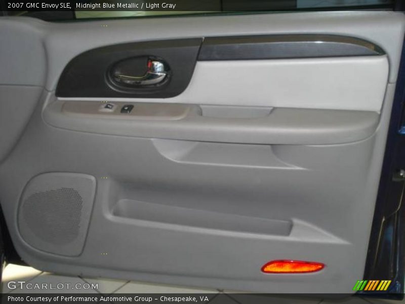 Midnight Blue Metallic / Light Gray 2007 GMC Envoy SLE