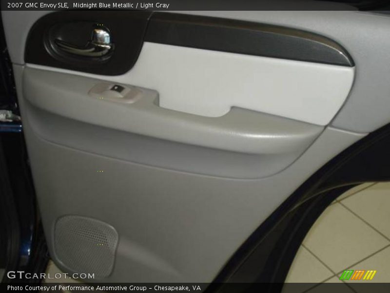 Midnight Blue Metallic / Light Gray 2007 GMC Envoy SLE