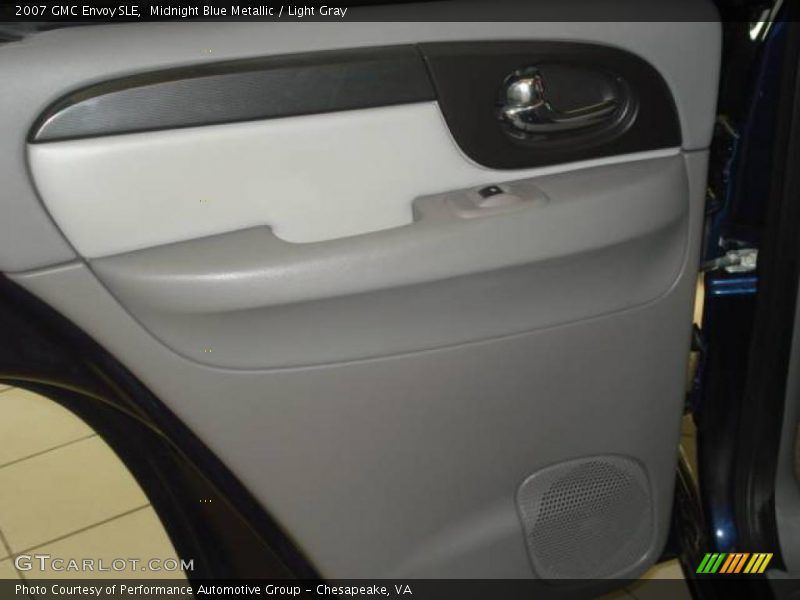 Midnight Blue Metallic / Light Gray 2007 GMC Envoy SLE