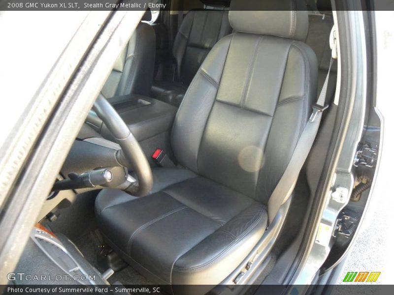 Stealth Gray Metallic / Ebony 2008 GMC Yukon XL SLT