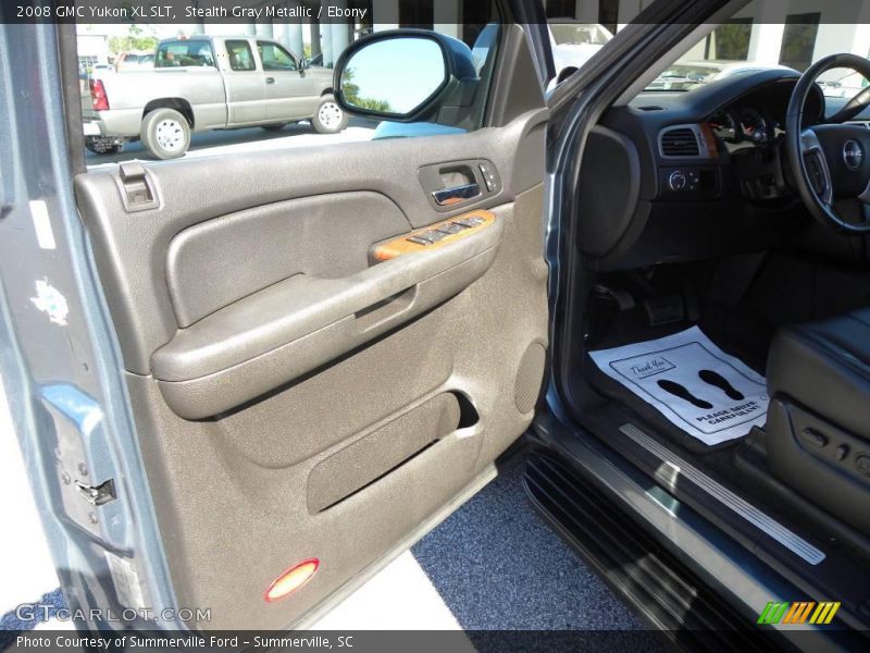 Stealth Gray Metallic / Ebony 2008 GMC Yukon XL SLT