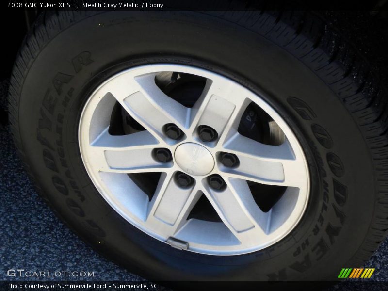 Stealth Gray Metallic / Ebony 2008 GMC Yukon XL SLT
