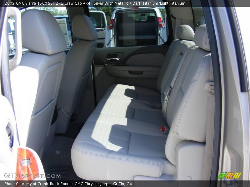 Silver Birch Metallic / Dark Titanium/Light Titanium 2009 GMC Sierra 1500 SLT Z71 Crew Cab 4x4