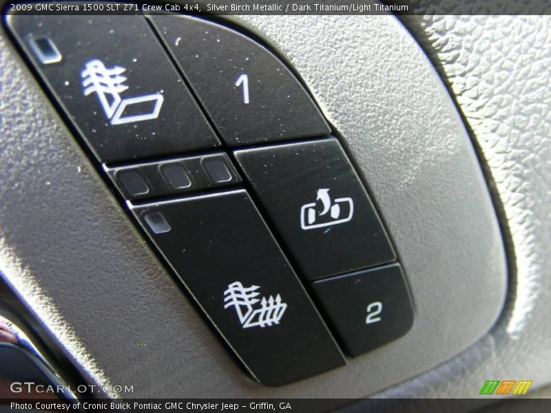Silver Birch Metallic / Dark Titanium/Light Titanium 2009 GMC Sierra 1500 SLT Z71 Crew Cab 4x4