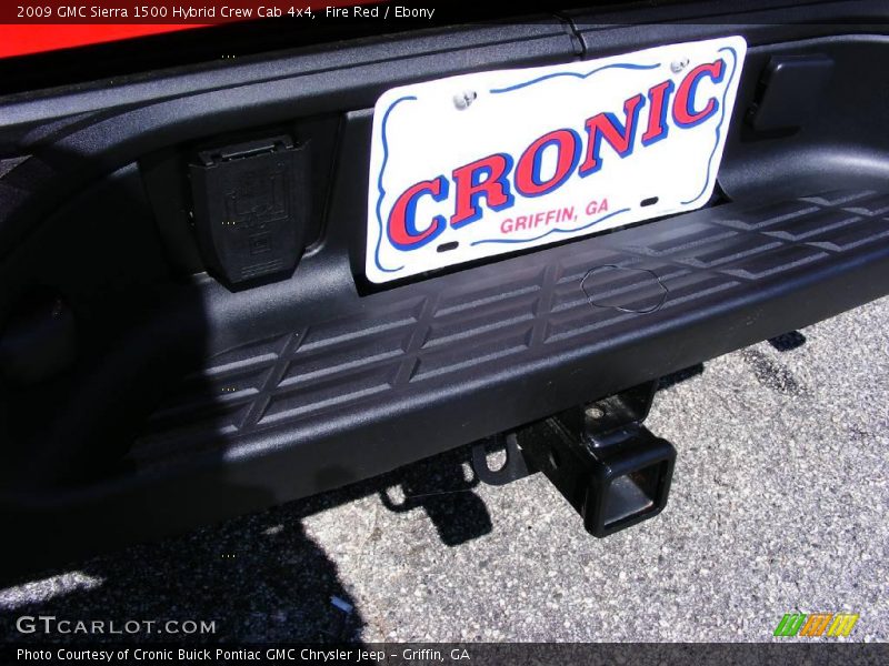 Fire Red / Ebony 2009 GMC Sierra 1500 Hybrid Crew Cab 4x4