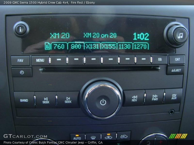 Fire Red / Ebony 2009 GMC Sierra 1500 Hybrid Crew Cab 4x4