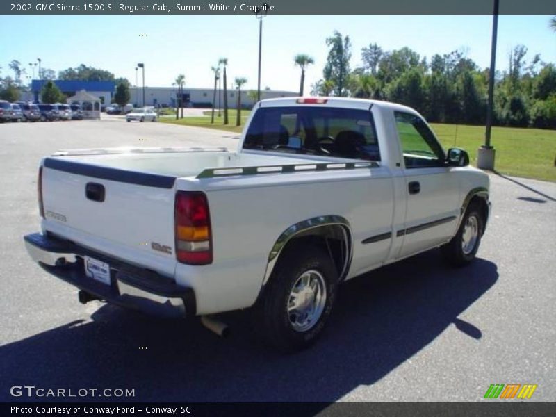 Summit White / Graphite 2002 GMC Sierra 1500 SL Regular Cab