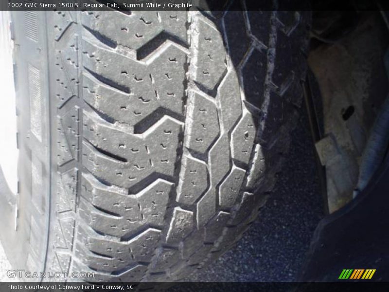 Summit White / Graphite 2002 GMC Sierra 1500 SL Regular Cab