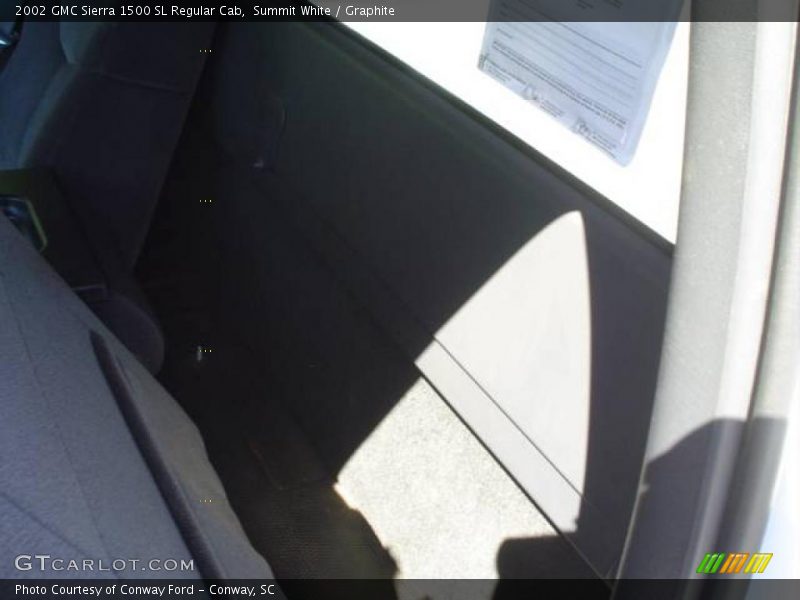 Summit White / Graphite 2002 GMC Sierra 1500 SL Regular Cab
