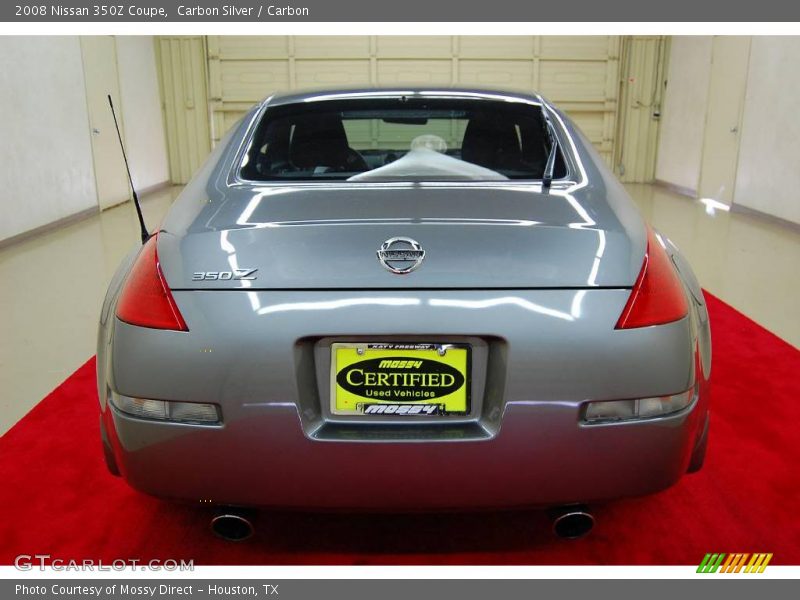 Carbon Silver / Carbon 2008 Nissan 350Z Coupe
