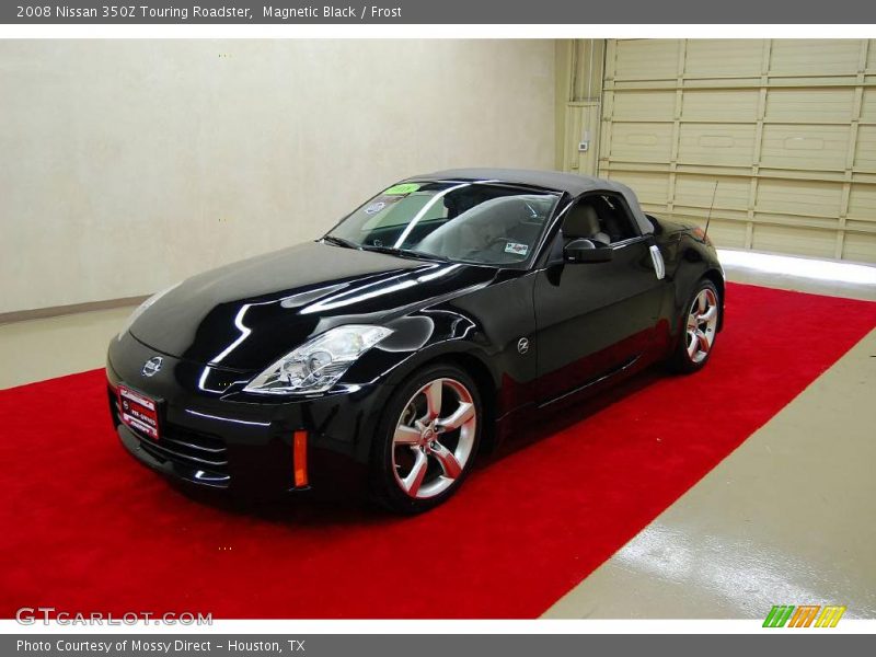 Magnetic Black / Frost 2008 Nissan 350Z Touring Roadster