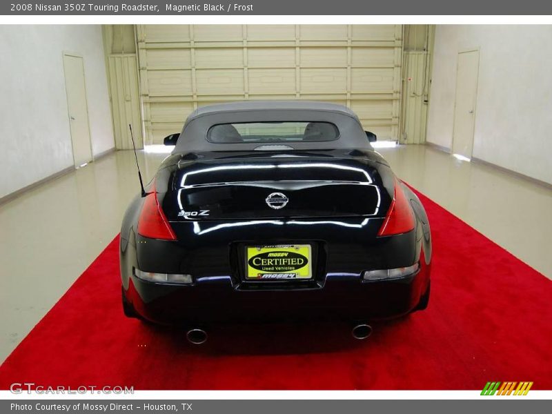 Magnetic Black / Frost 2008 Nissan 350Z Touring Roadster