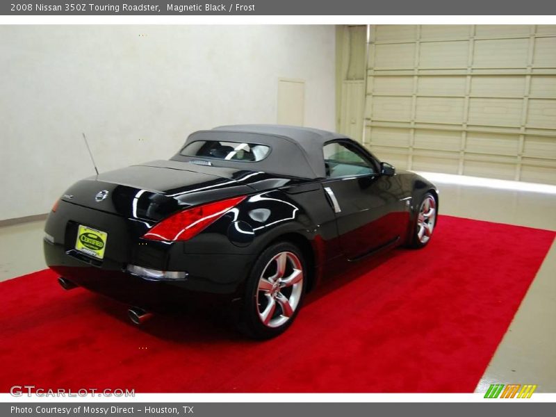 Magnetic Black / Frost 2008 Nissan 350Z Touring Roadster