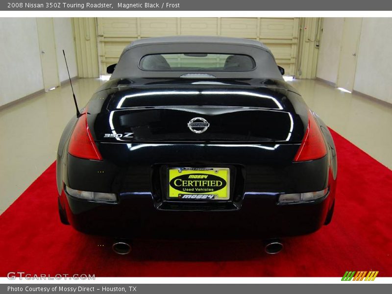 Magnetic Black / Frost 2008 Nissan 350Z Touring Roadster
