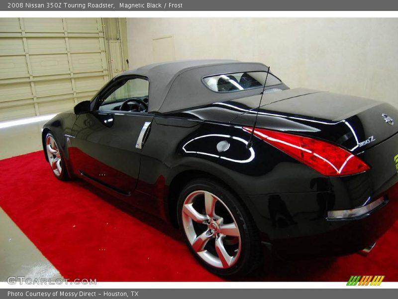 Magnetic Black / Frost 2008 Nissan 350Z Touring Roadster