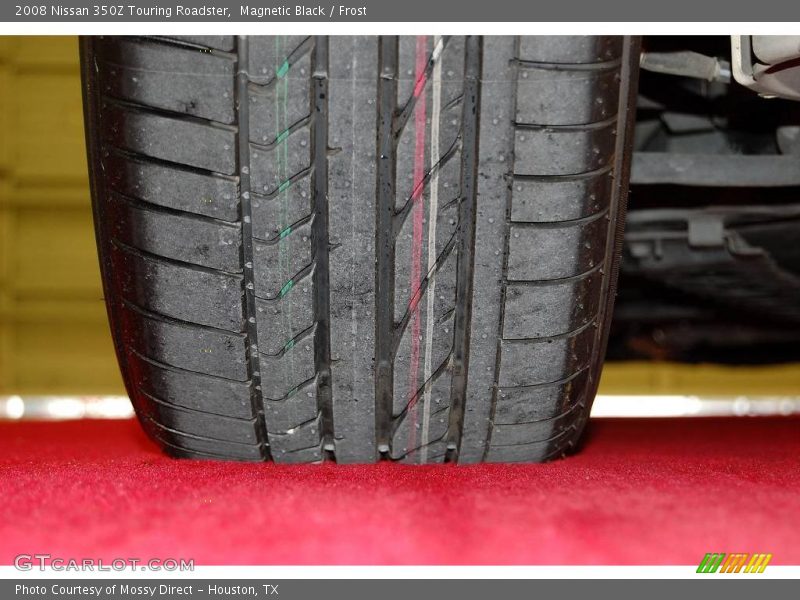 Magnetic Black / Frost 2008 Nissan 350Z Touring Roadster