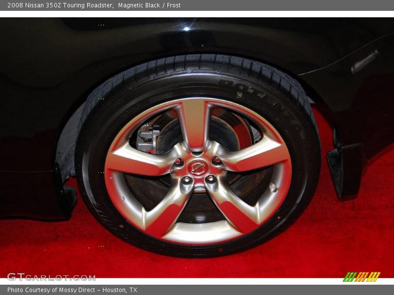 Magnetic Black / Frost 2008 Nissan 350Z Touring Roadster