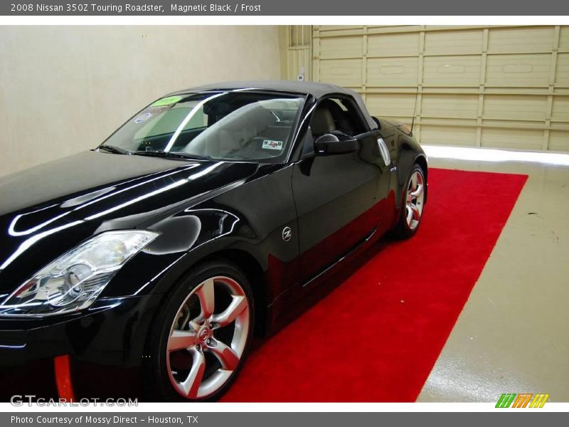 Magnetic Black / Frost 2008 Nissan 350Z Touring Roadster