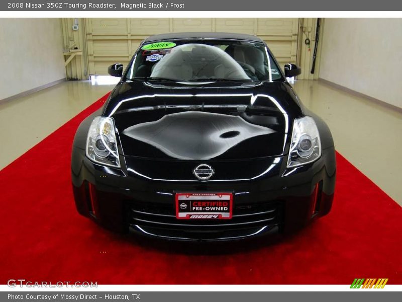 Magnetic Black / Frost 2008 Nissan 350Z Touring Roadster
