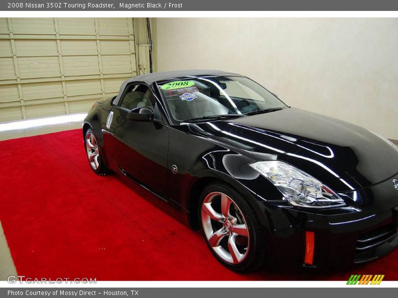Magnetic Black / Frost 2008 Nissan 350Z Touring Roadster