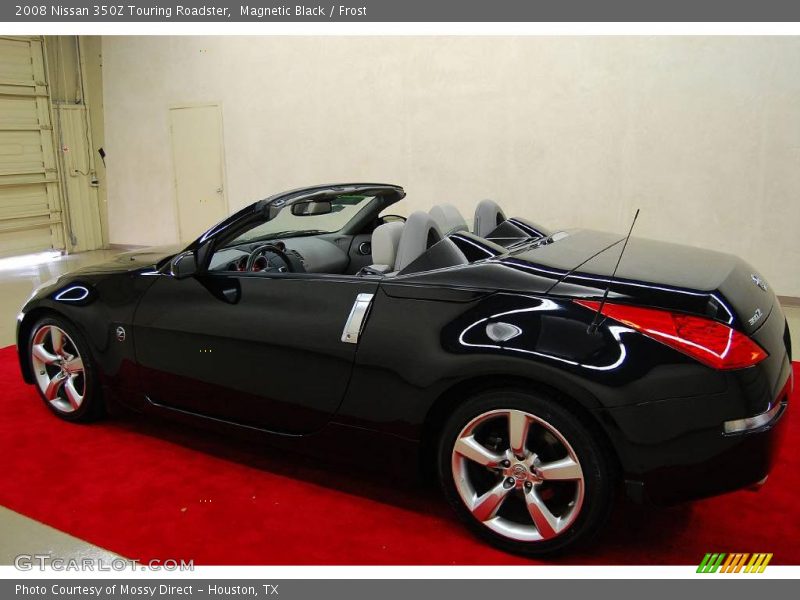 Magnetic Black / Frost 2008 Nissan 350Z Touring Roadster