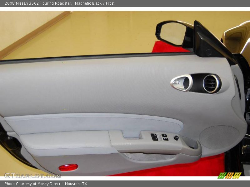 Magnetic Black / Frost 2008 Nissan 350Z Touring Roadster