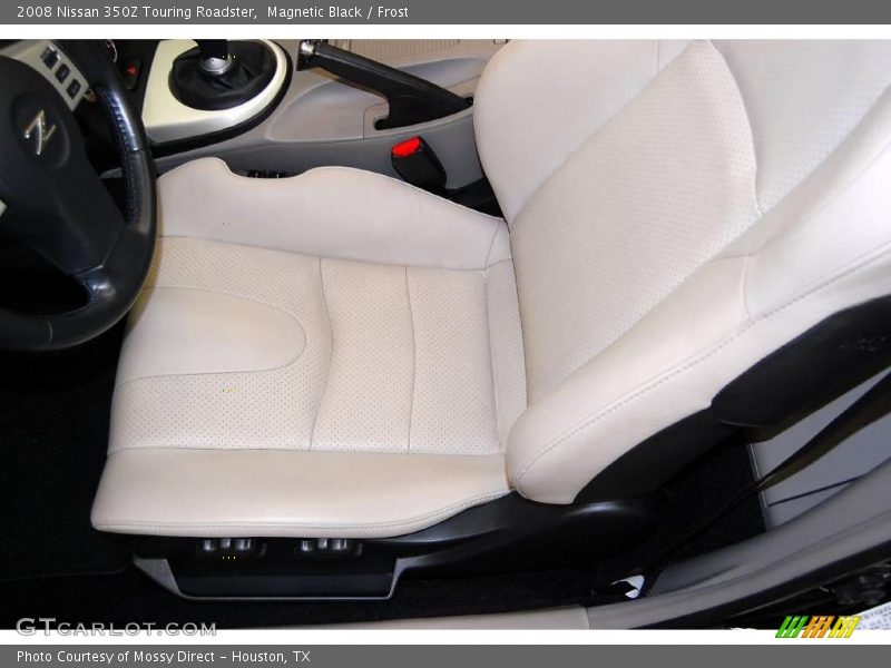 Magnetic Black / Frost 2008 Nissan 350Z Touring Roadster