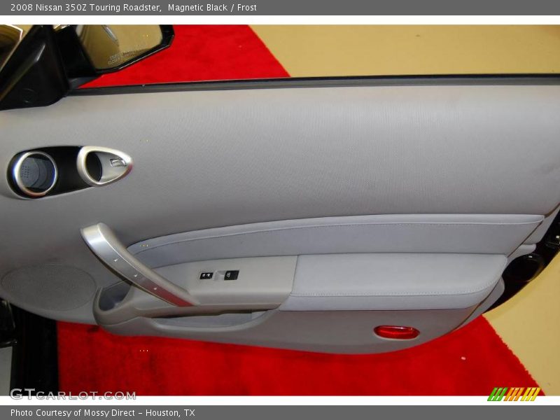 Magnetic Black / Frost 2008 Nissan 350Z Touring Roadster