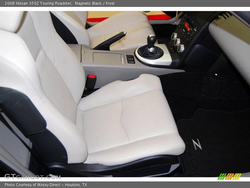 Magnetic Black / Frost 2008 Nissan 350Z Touring Roadster