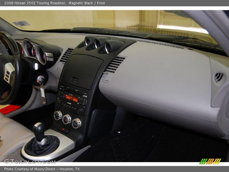 Magnetic Black / Frost 2008 Nissan 350Z Touring Roadster