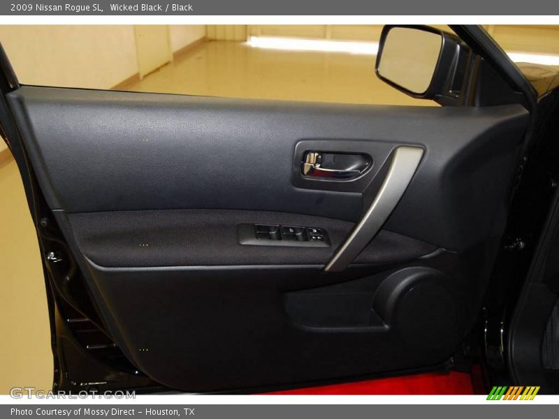 Wicked Black / Black 2009 Nissan Rogue SL