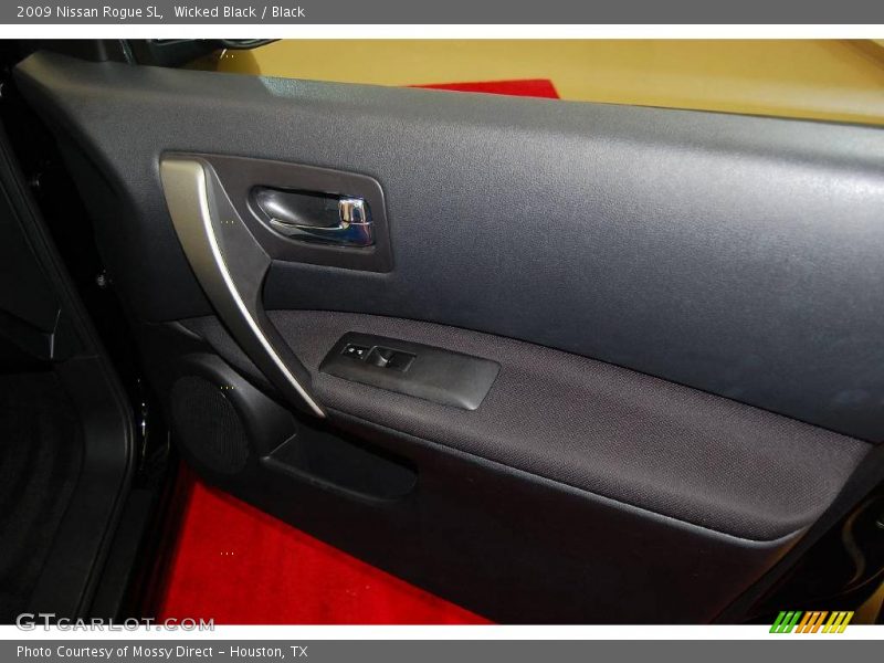 Wicked Black / Black 2009 Nissan Rogue SL