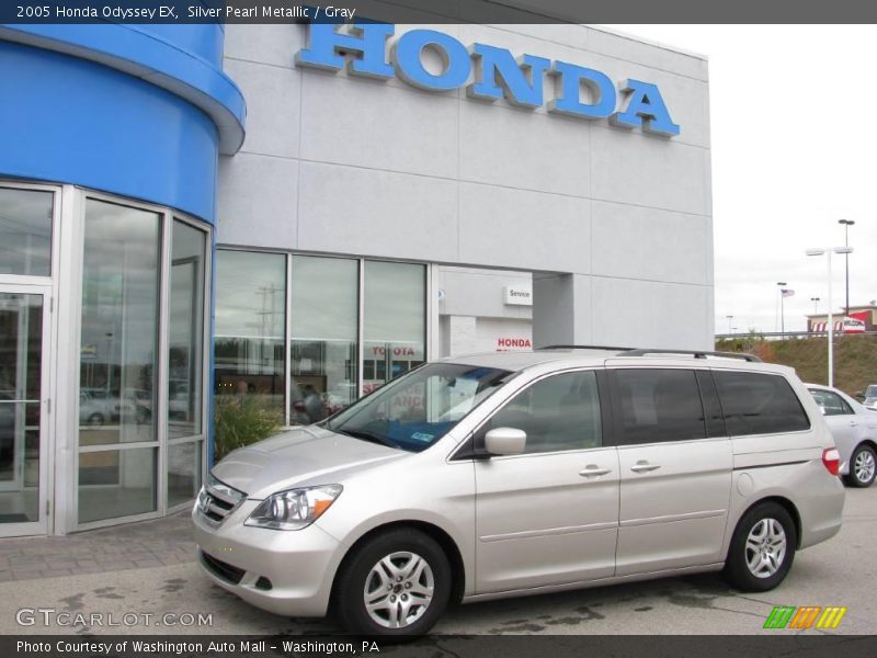 Silver Pearl Metallic / Gray 2005 Honda Odyssey EX