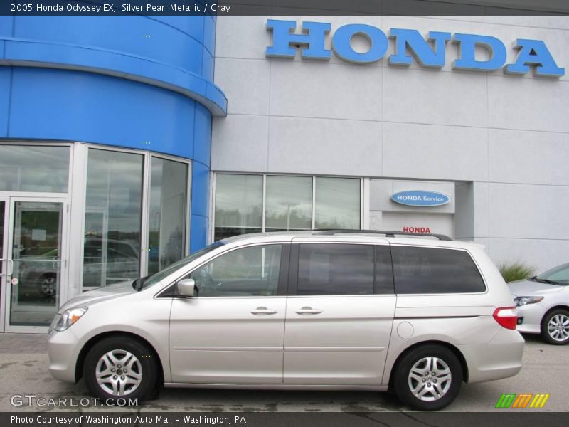 Silver Pearl Metallic / Gray 2005 Honda Odyssey EX