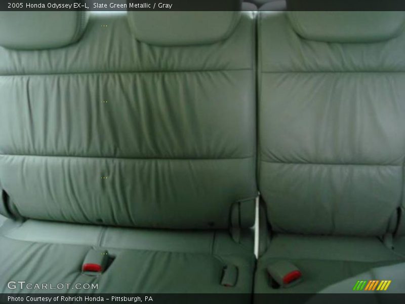 Slate Green Metallic / Gray 2005 Honda Odyssey EX-L