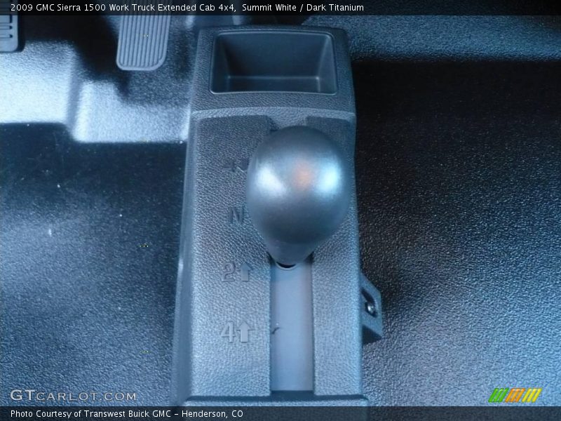 Summit White / Dark Titanium 2009 GMC Sierra 1500 Work Truck Extended Cab 4x4