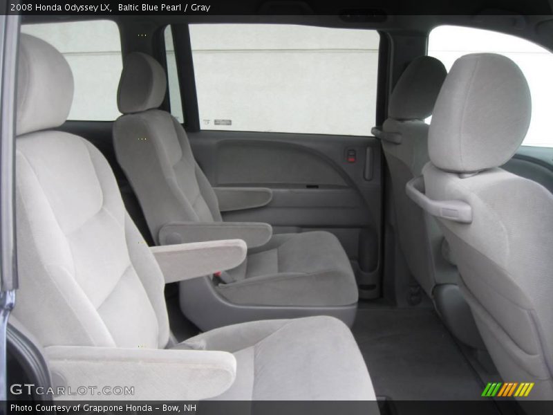 Baltic Blue Pearl / Gray 2008 Honda Odyssey LX