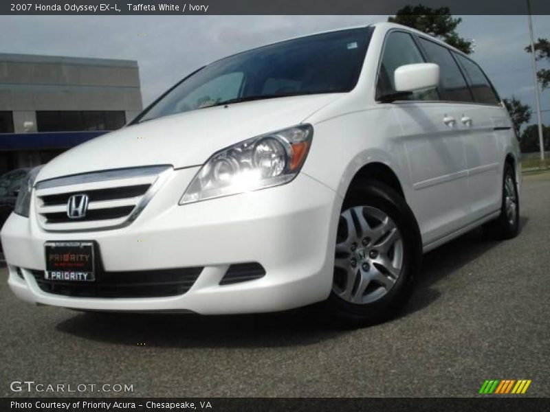 Taffeta White / Ivory 2007 Honda Odyssey EX-L