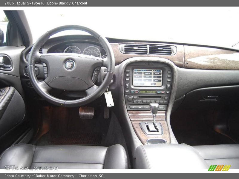 Ebony Black / Charcoal 2006 Jaguar S-Type R
