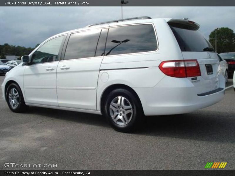 Taffeta White / Ivory 2007 Honda Odyssey EX-L
