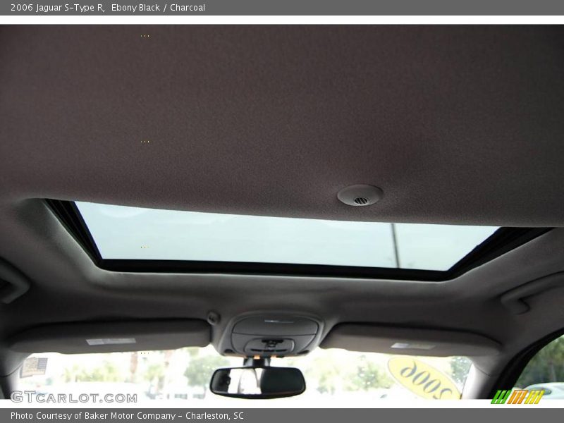 Ebony Black / Charcoal 2006 Jaguar S-Type R